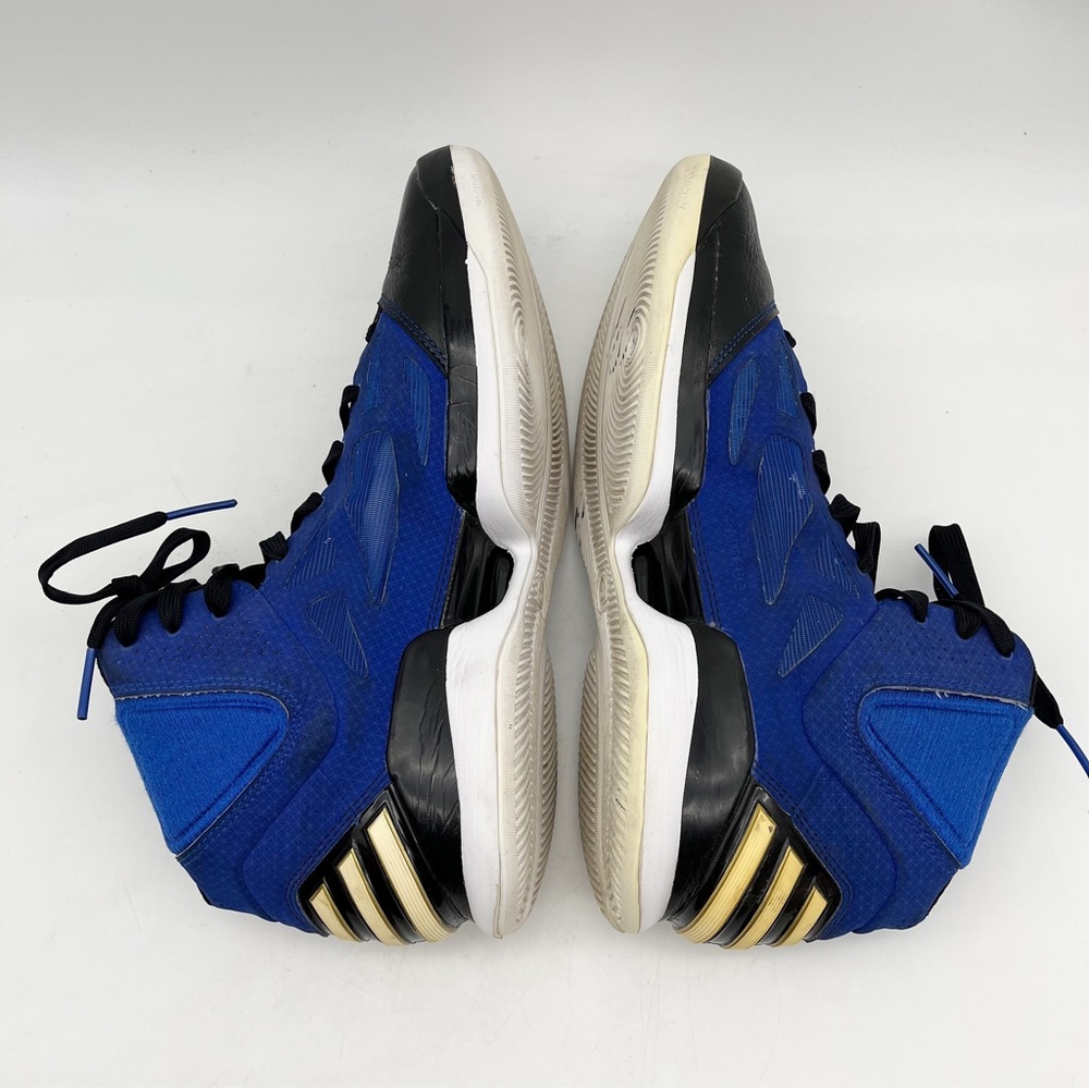 Adidas Derrick Rose- adizero Blue basketball shoes. Size 12 - Picture 4 of 11